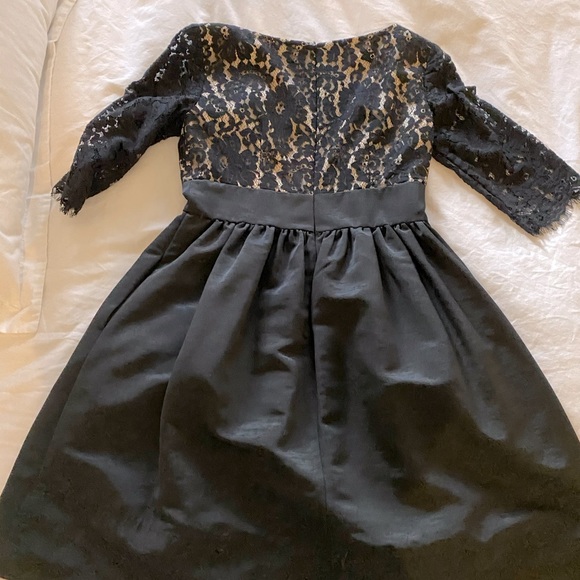 Eliza J Lace and Faille Flare Dress - Picture 2 of 4